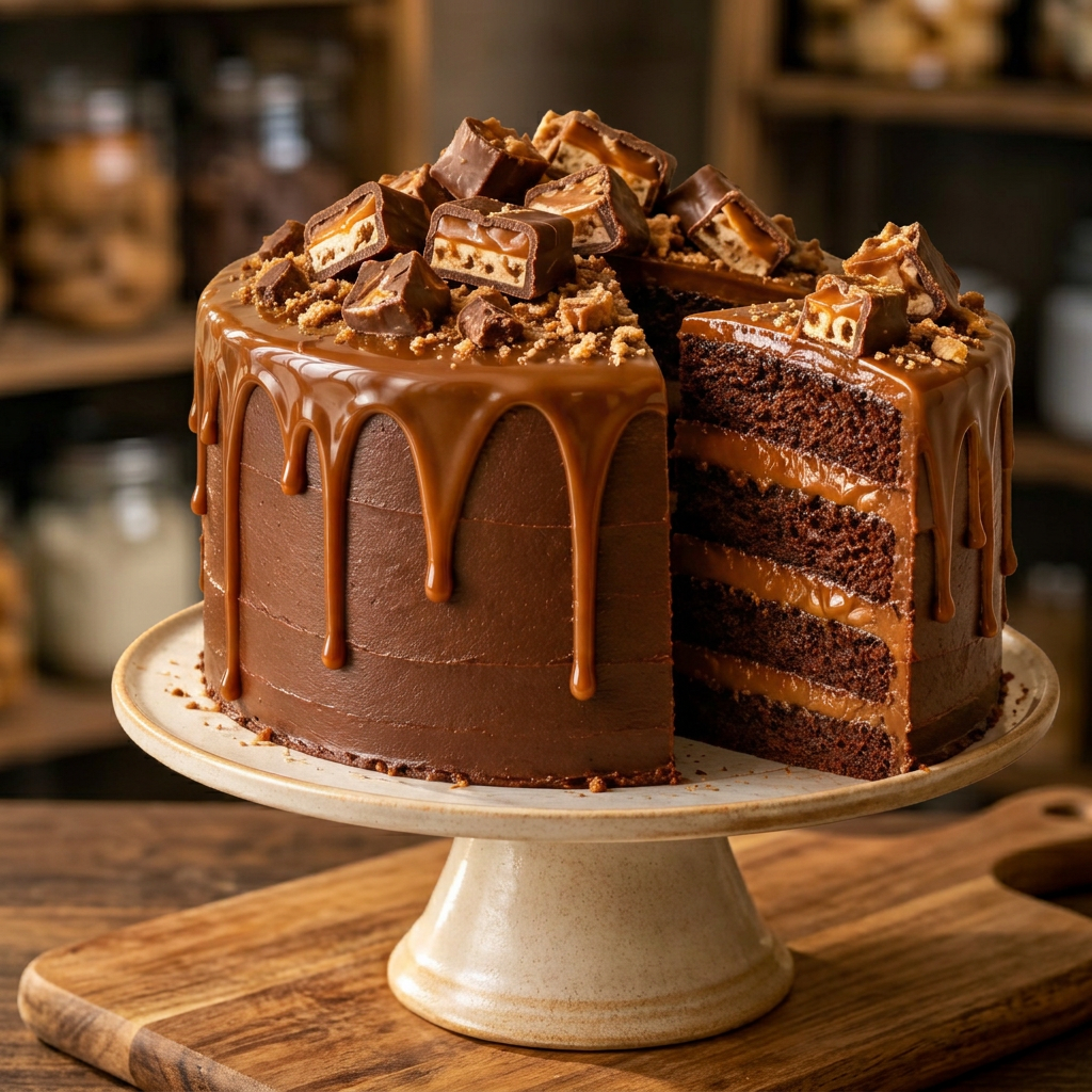 Bar One cake
